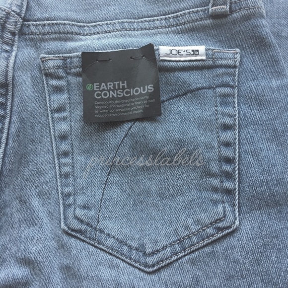 JOE'S Hi Rise Skinny Jeans Light Wash Denim Dungarees - Picture 8 of 12